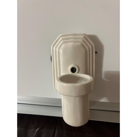 PAULDING 1930s White Porcelain wall Sconce - Picture 2 of 9